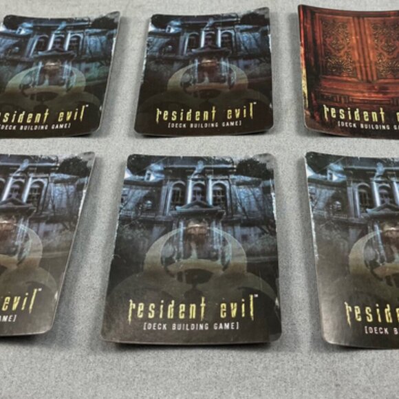 6 Foil Rare Resident Evil Deck Building Game Ada Alyssa Yoko Cindy Hunk Albert - Picture 2 of 3